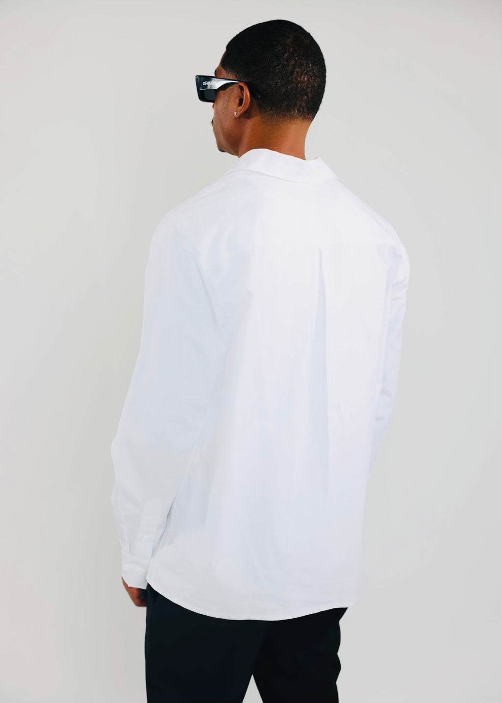 FRE•QUEN•CY Asymmetrical Button-Up Shirt