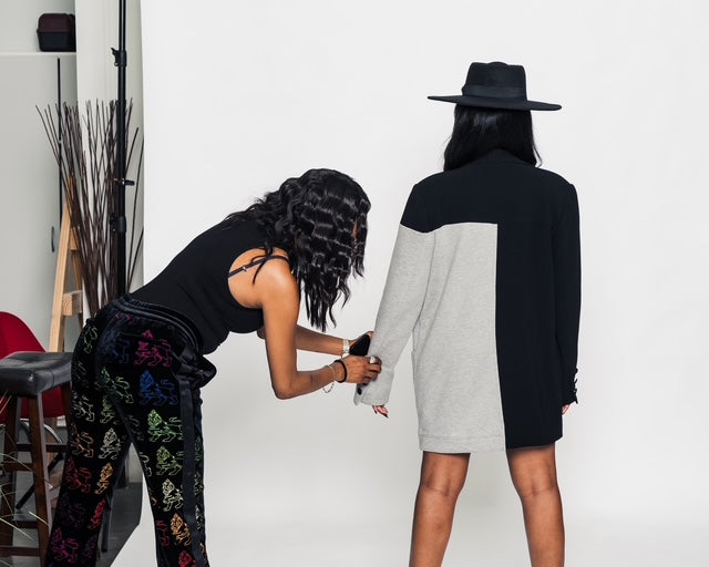 FRE•QUEN•CY Two-Tone Blazer